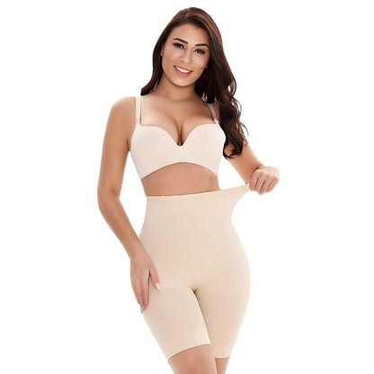 4-in-1 Shaper - Tummy,Thighs,Hips -Efffective Seamless Tummy Tucker Shapewear Body Shaper Best Free Size