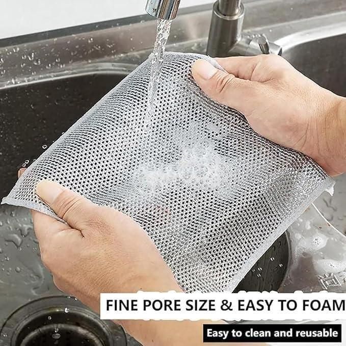 Non Scratch Wire Dish Cloth (Pack of 10)