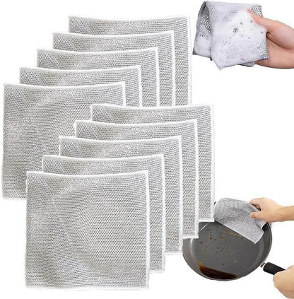 Non Scratch Wire Dish Cloth (Pack of 10)
