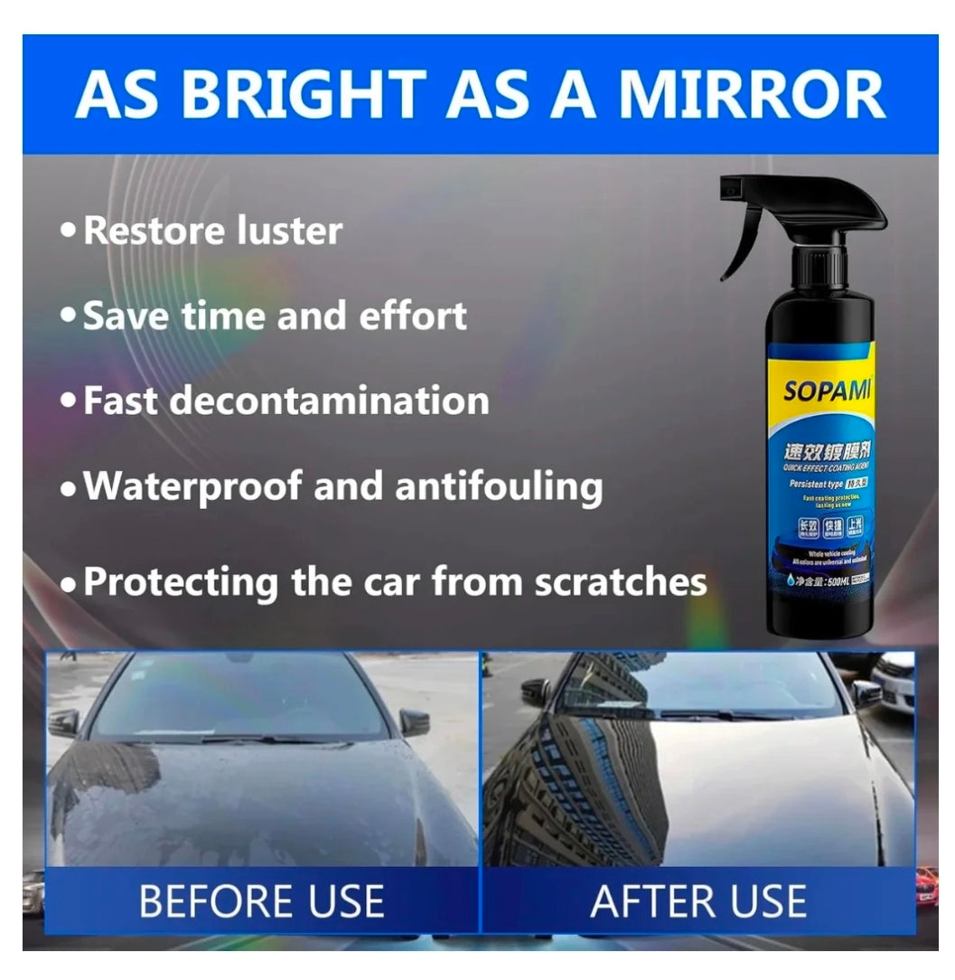 Car Coating Spray 50ml (Buy One Get One Free)